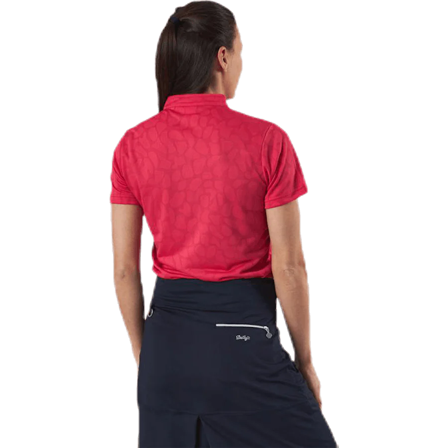 Uma SS Polo Shirt Red - Image 3