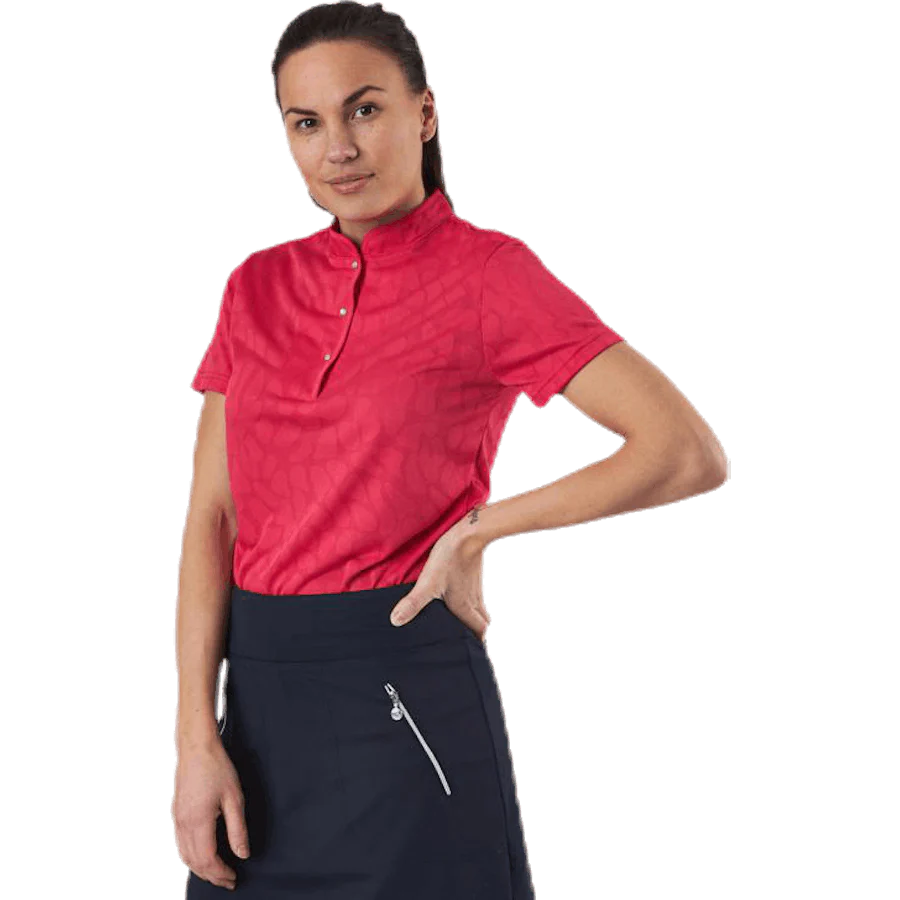 Uma SS Polo Shirt Red - Image 5