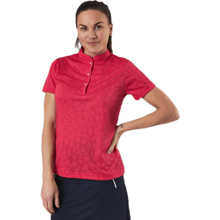 Uma SS Polo Shirt Red - Image 6