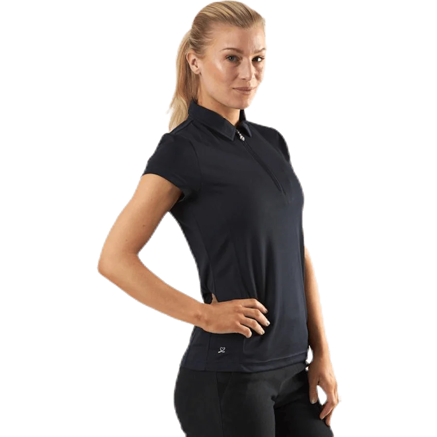 Macy S/S Polo Shirt Blue - Image 3