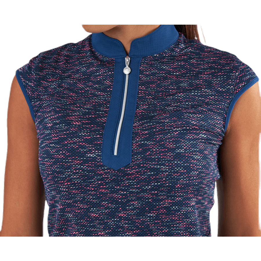 Alvina SL Polo Shirt Blue - Image 5