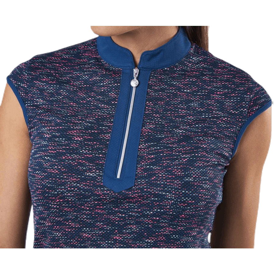 Alvina SL Polo Shirt Blue - Image 7