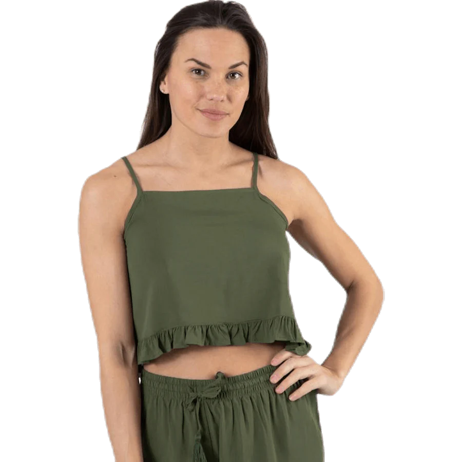Vera Life Beach Top Green