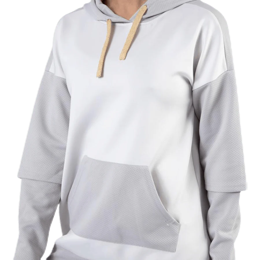 Flora Long Hood Sweat Grey - Image 5