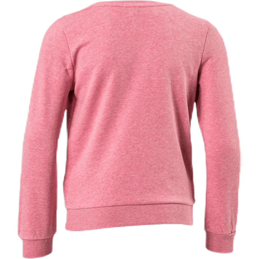 Peyton L/S O-Neck Swt Pink - Image 3