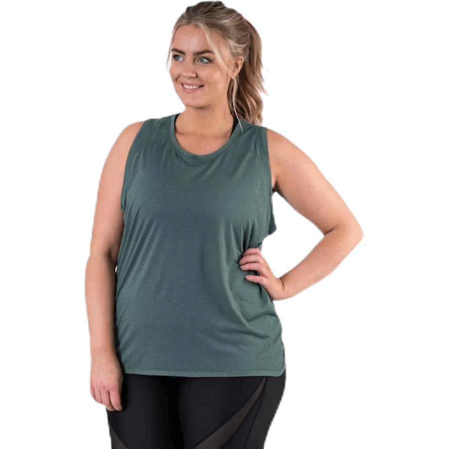 Alya Plus Size tank Green