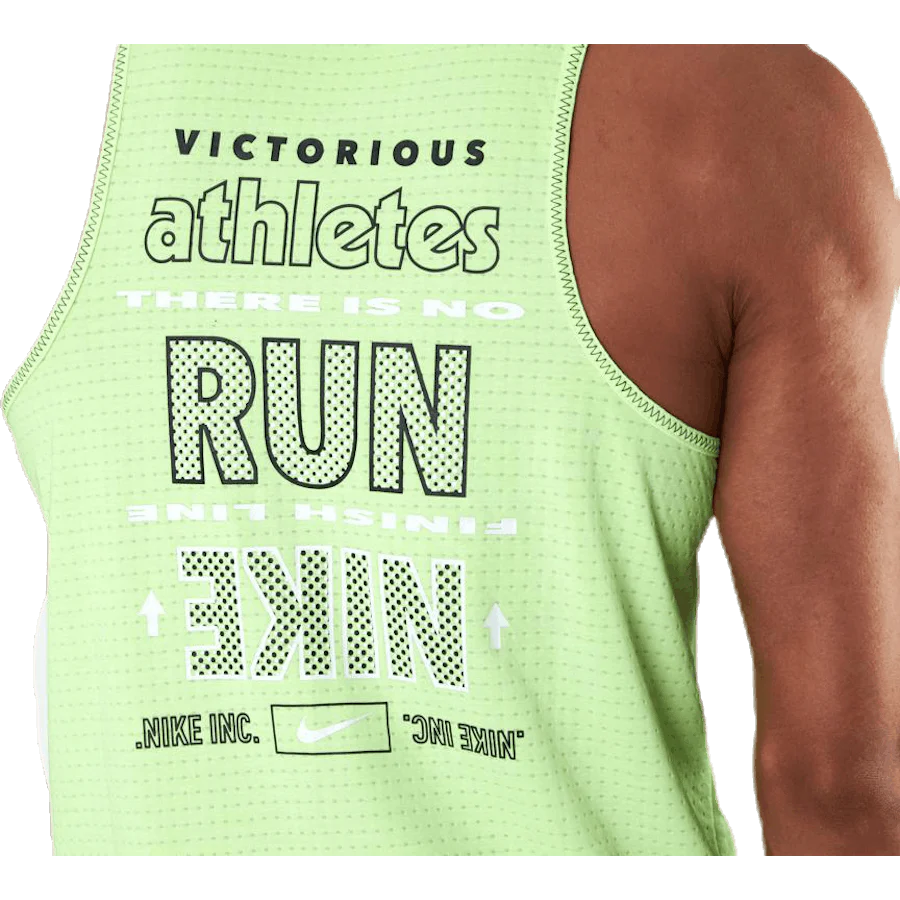 Wild Run Rise 365 Tank Green/Yellow - Image 6