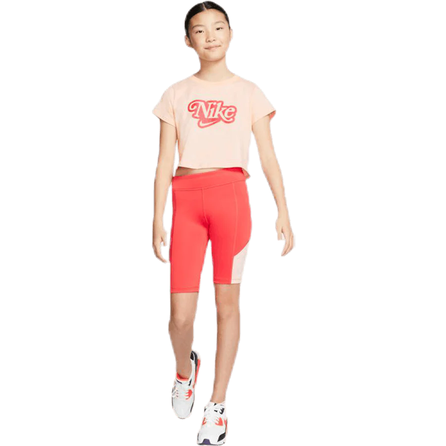 Trophy Bike Shorts Junior Red - Image 4
