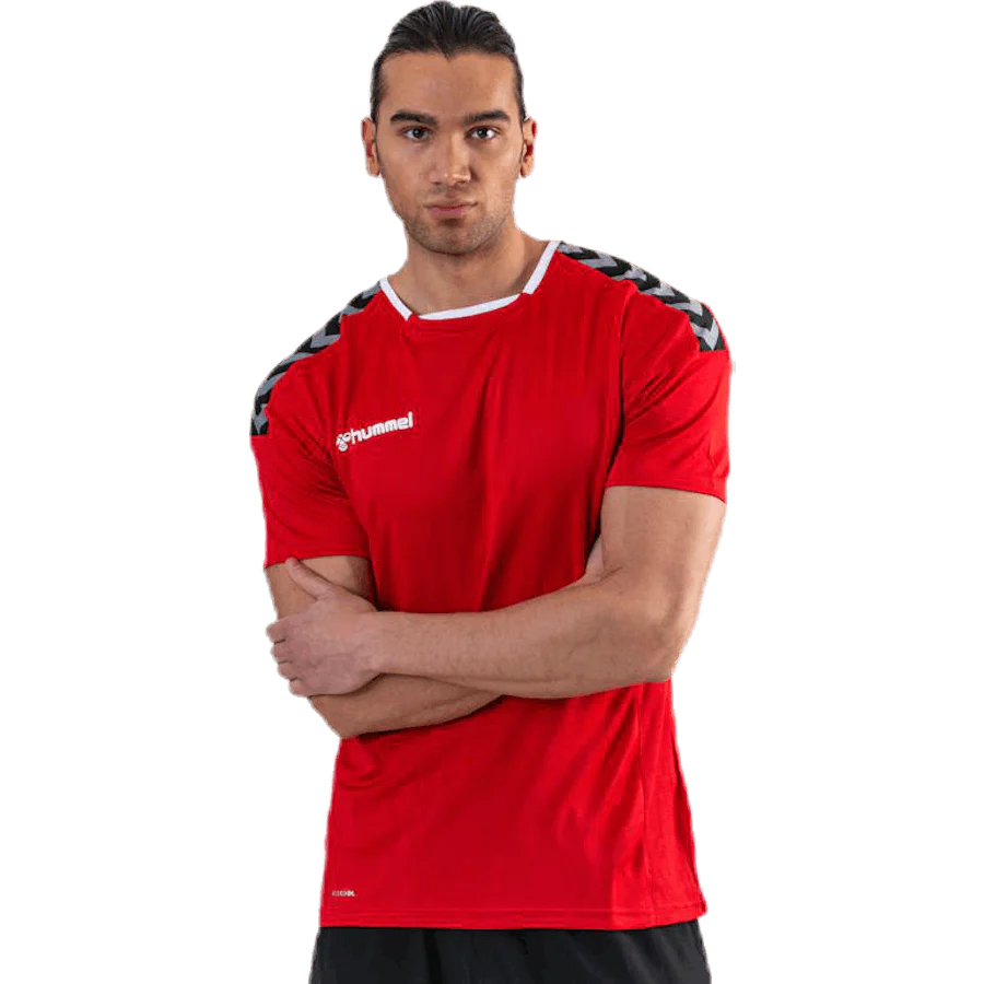 Authentic Poly Jersey Red - Image 3