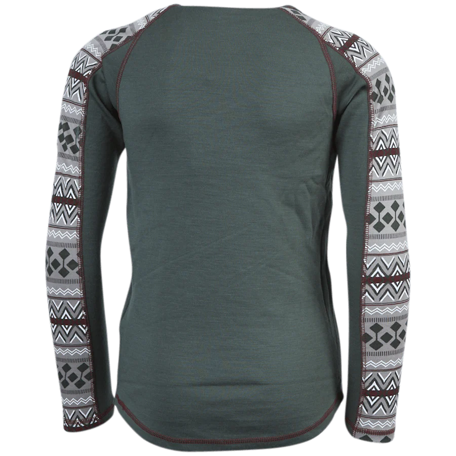 Willto Wool Ls Top Grey - Image 3