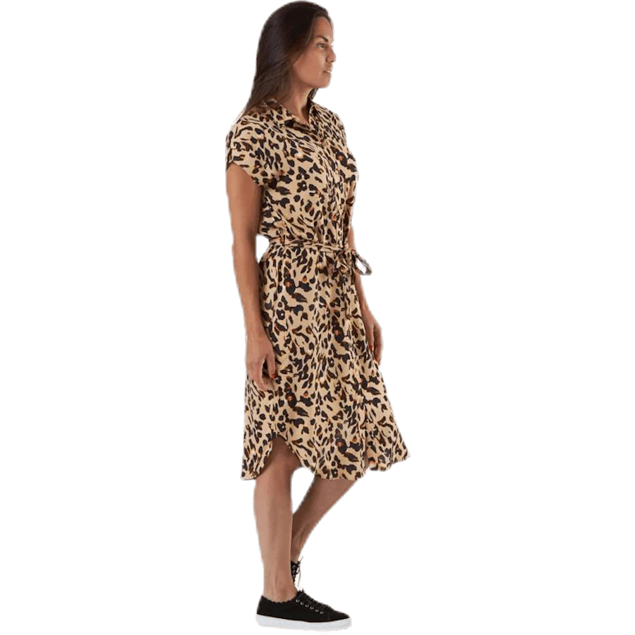 Ya Ss Shirt Dress Pb Beige - Image 2