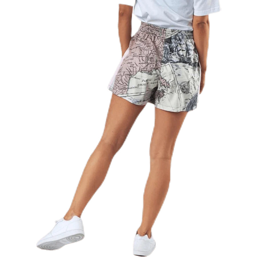 Direction Track Shorts Beige - Image 3