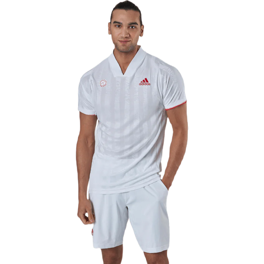 Freelift Tee Engineered White/Red