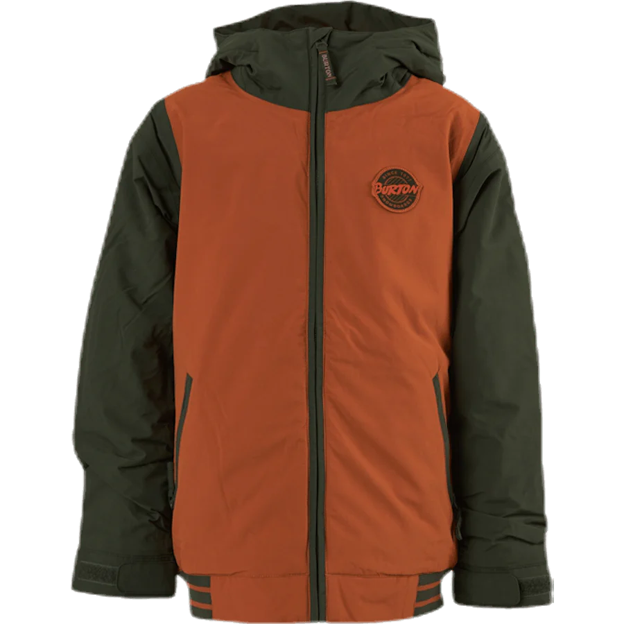 Boys Gameday Jacket Brown/Green