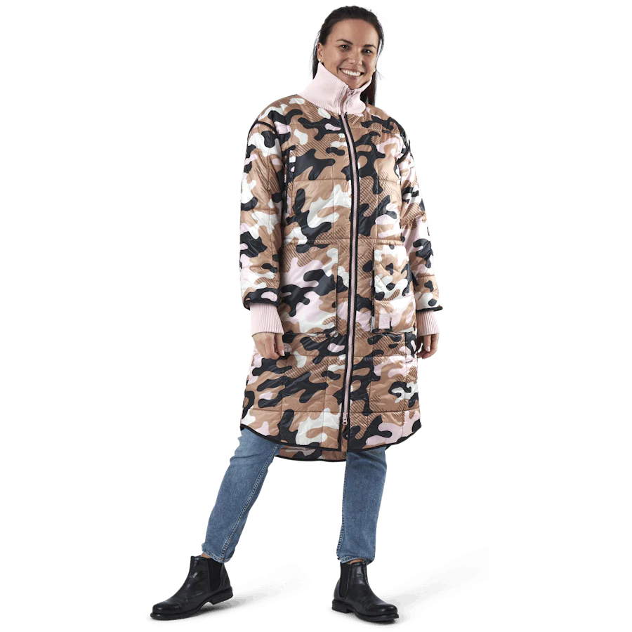 Nyre Parka Pink/Patterned - Image 3