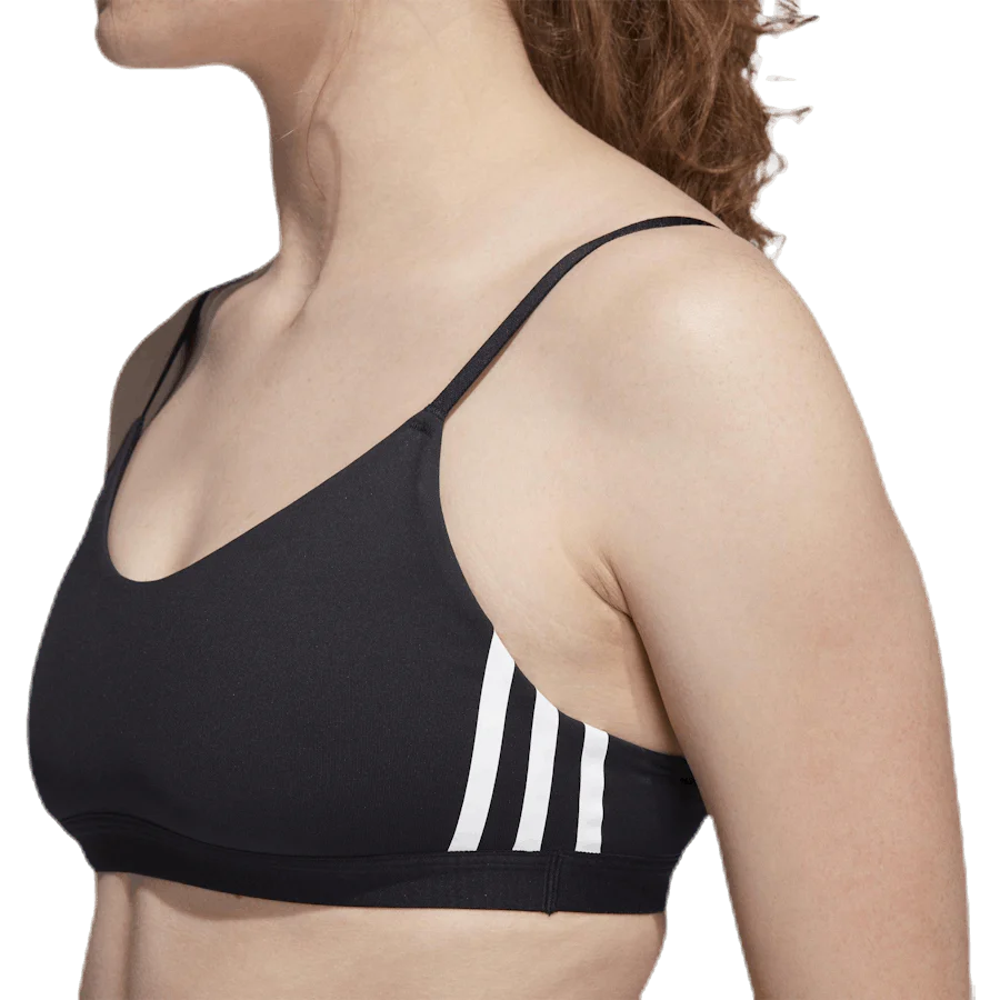 All Me 3 Stripe Bra Black / White - Image 6