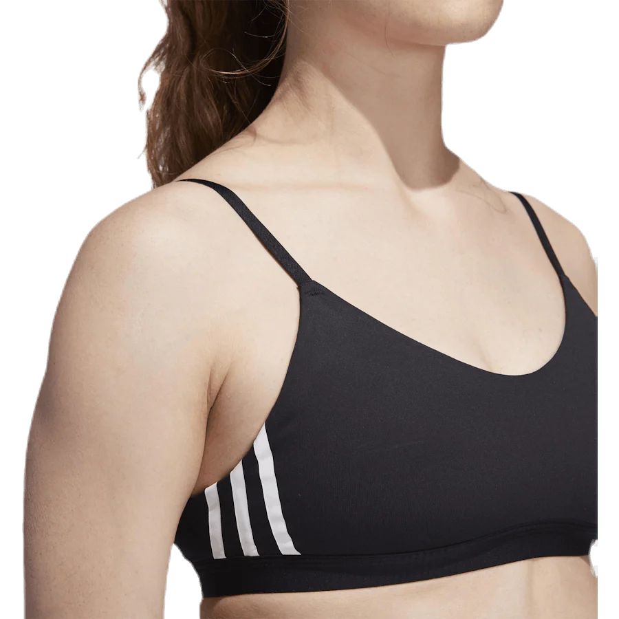 All Me 3 Stripe Bra Black / White - Image 8