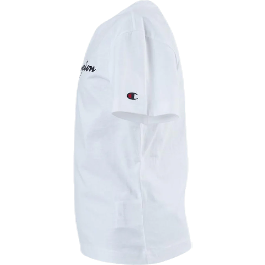 Crewneck T-Shirt Junior White - Image 5