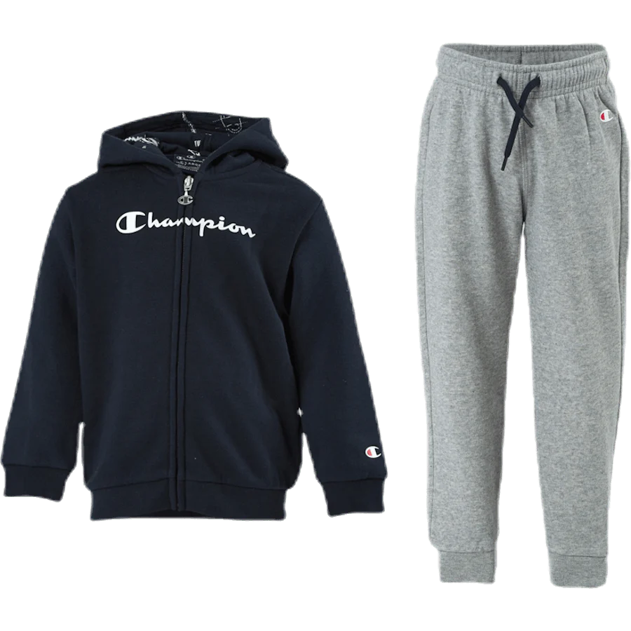 Hooded Full Zip Suit Junior Blue