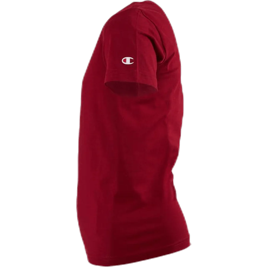Crewneck T-Shirt Junior Red - Image 2