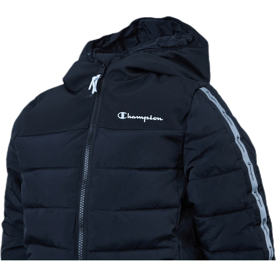 Hooded Jacket Junior Black - Image 4