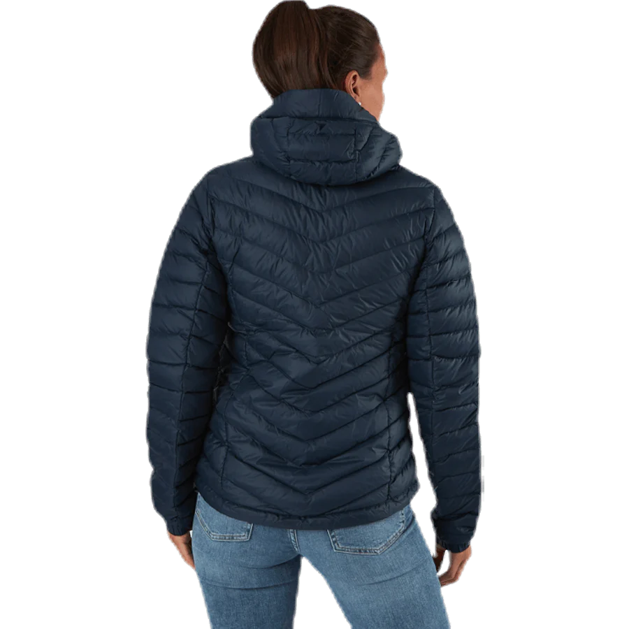 Frost Down Hood Jacket Blue - Image 3