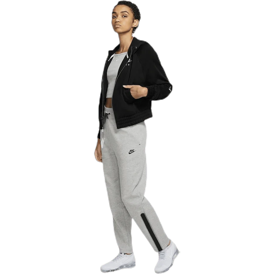Nsw Air Hoodie Fz Bb Flc White/Black - Image 3
