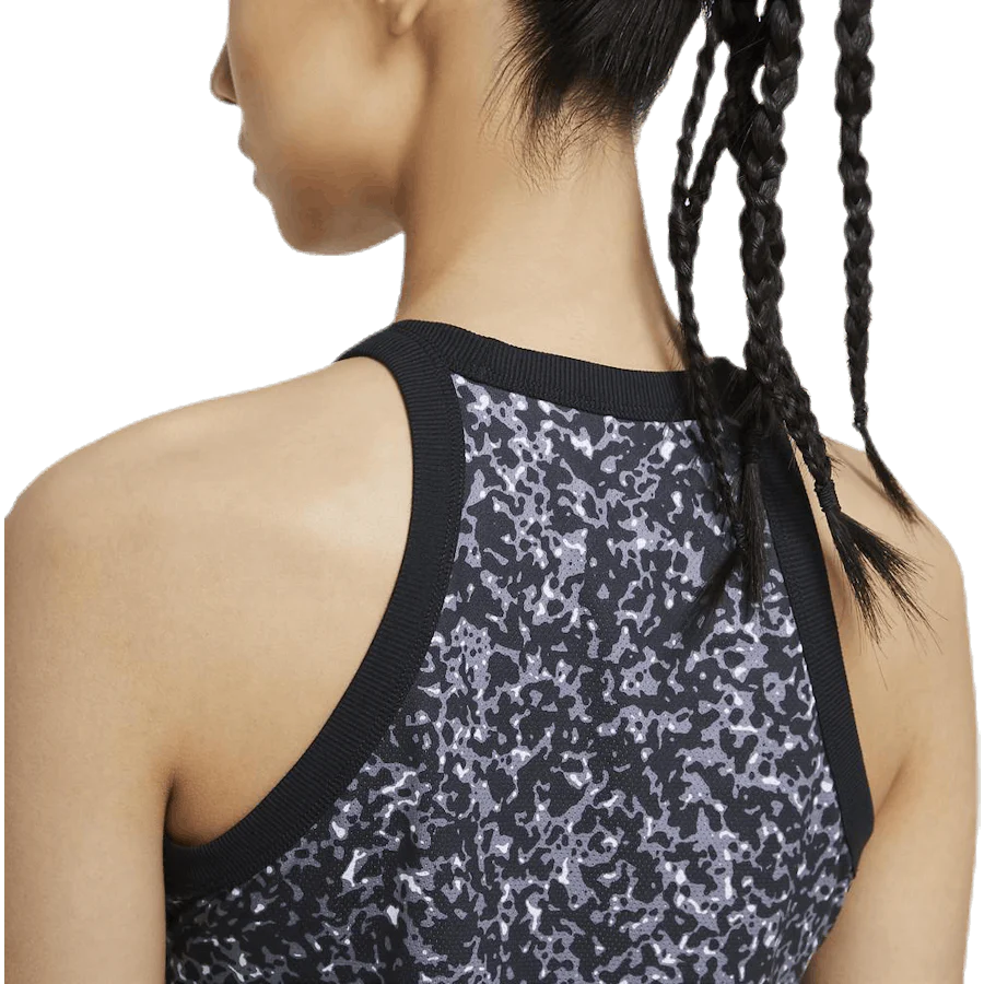 Court Dry Printed Tank White/Black - Image 4