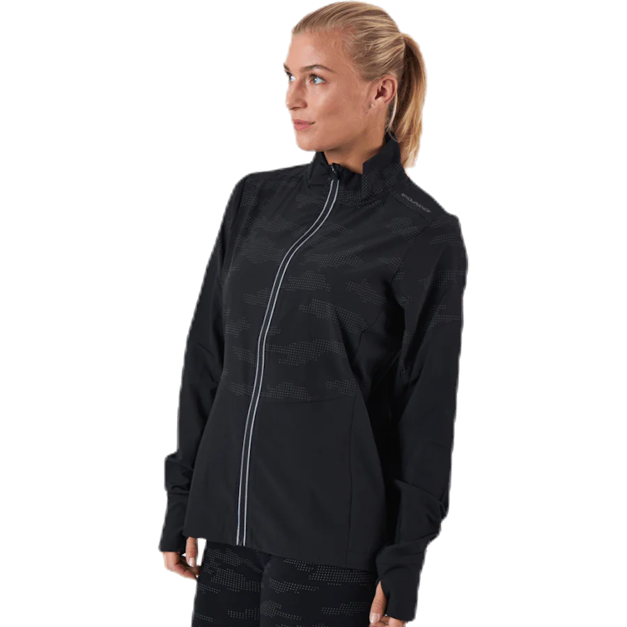 Wilma Reflective 4-Way Stretch Jacket Black - Image 2