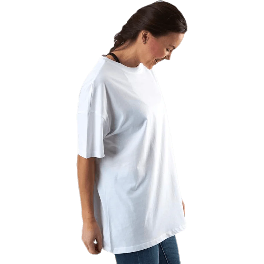 Aya S/S Oversized Top White - Image 2