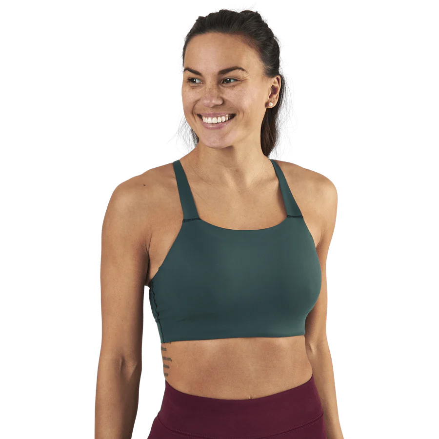 Swoosh Luxe Bra Green