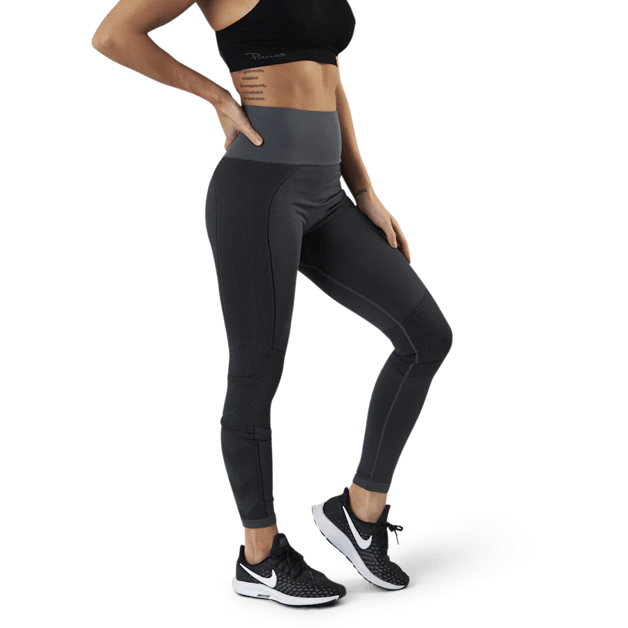 Zona High Waist Seamless Tights Grey - Image 2