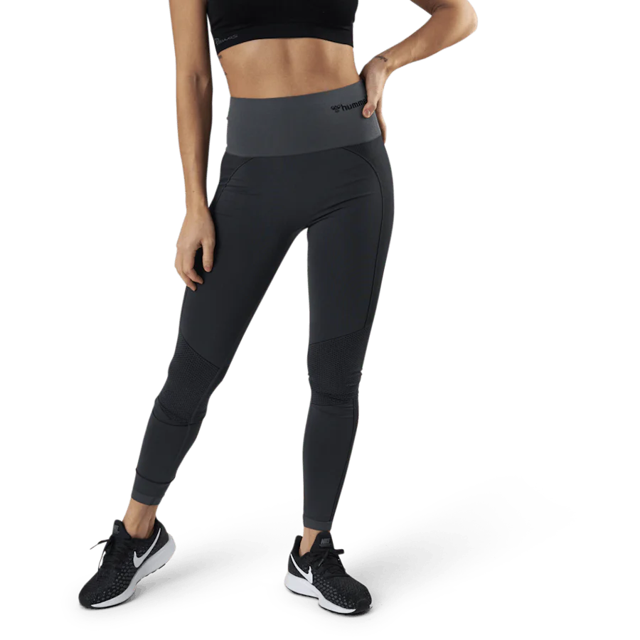Zona High Waist Seamless Tights Grey - Image 4