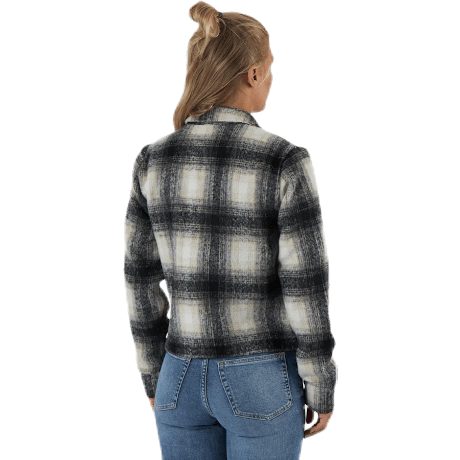 Lou Short Check Jacket Cc Otw Grey - Image 3