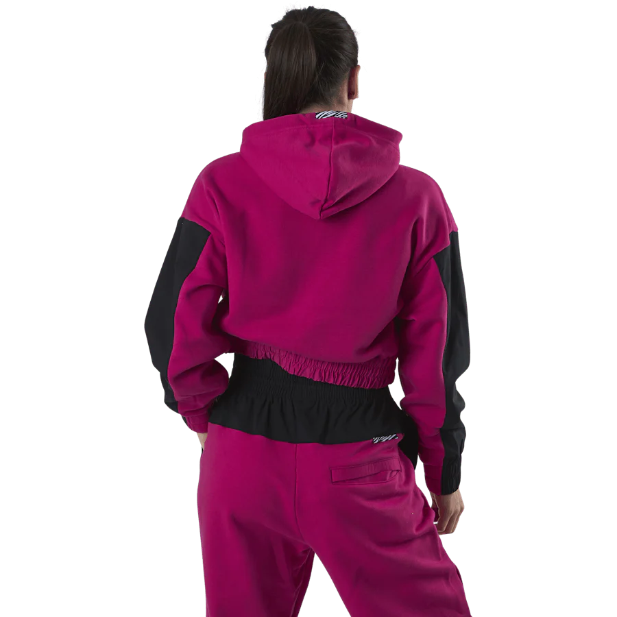 Nsw Icn Clsh Hoodie Qz Mix Pink - Image 3