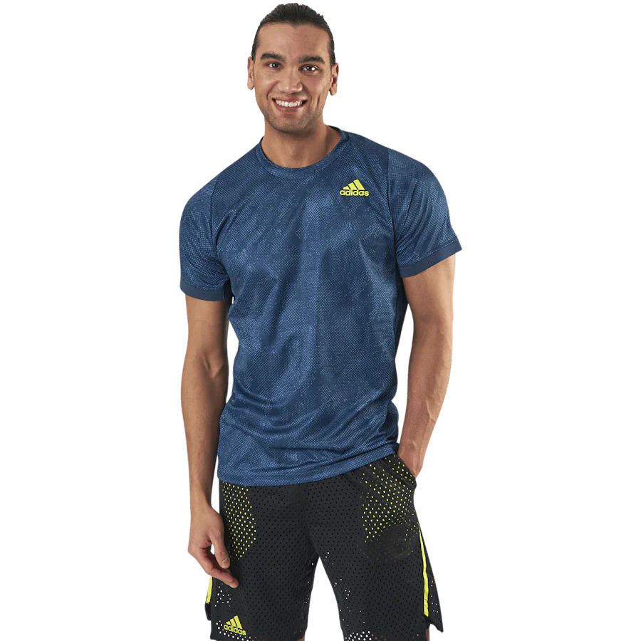 Freelift T-Shirt Primeblue Heat Blue - Image 6