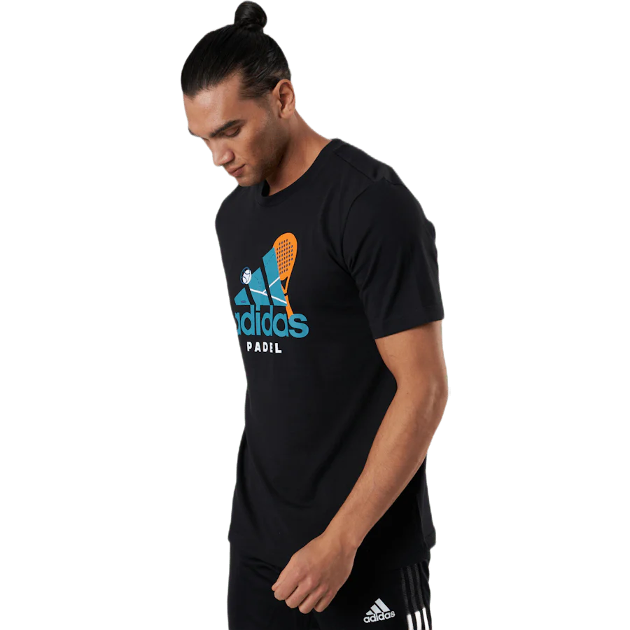 Padel Graphic Logo Black - Image 2