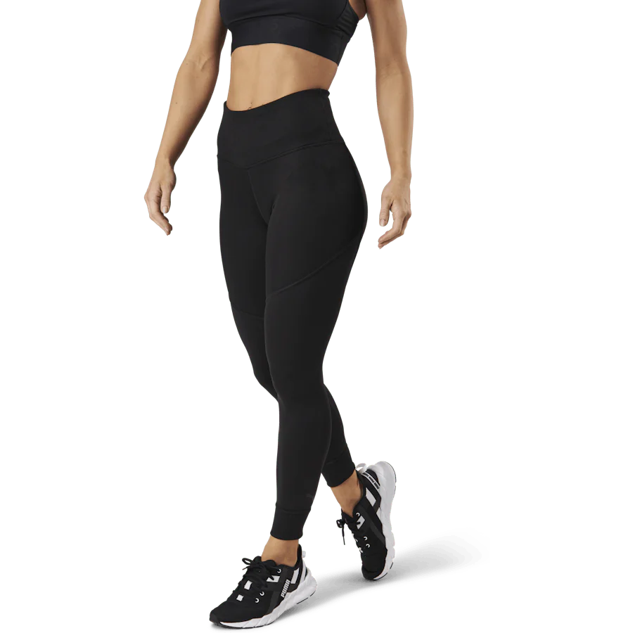 Studio Rib High Waist 7/8 Tight Black - Image 2