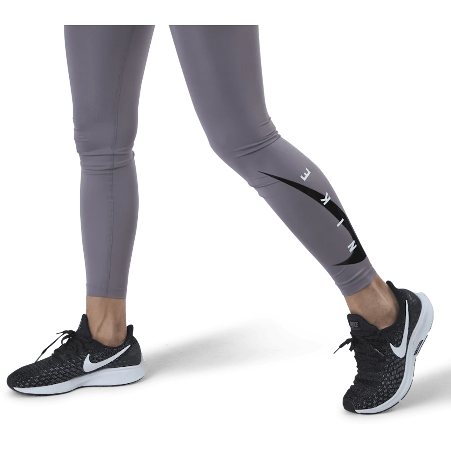 Swoosh Run Tight 7/8 Purple/Silver - Image 4