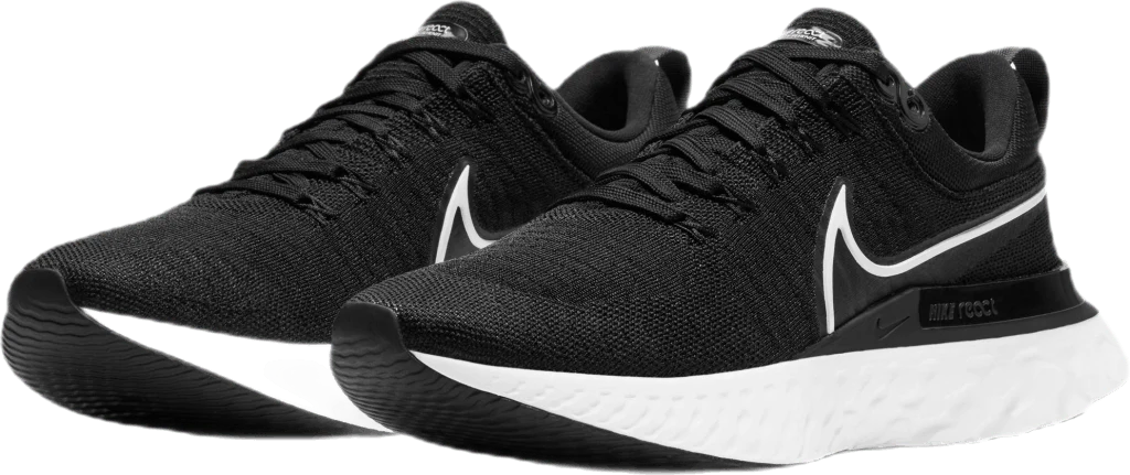 React Infinity Run Flyknit 2 White/Black - Image 3