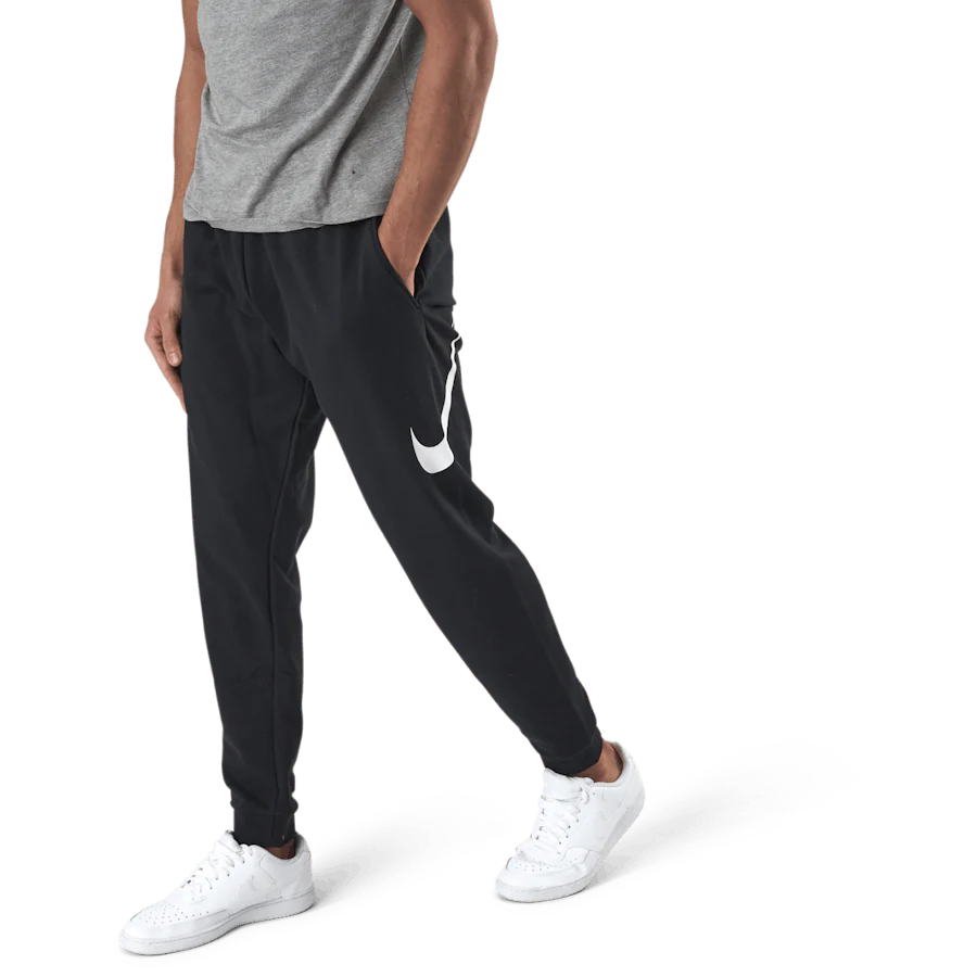 Dri-FIT Men's Tapered Training Pants BLACK/WHITE - Image 4