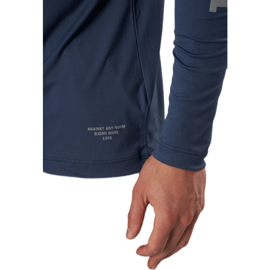 Night LS Perf Tee Blue - Image 5