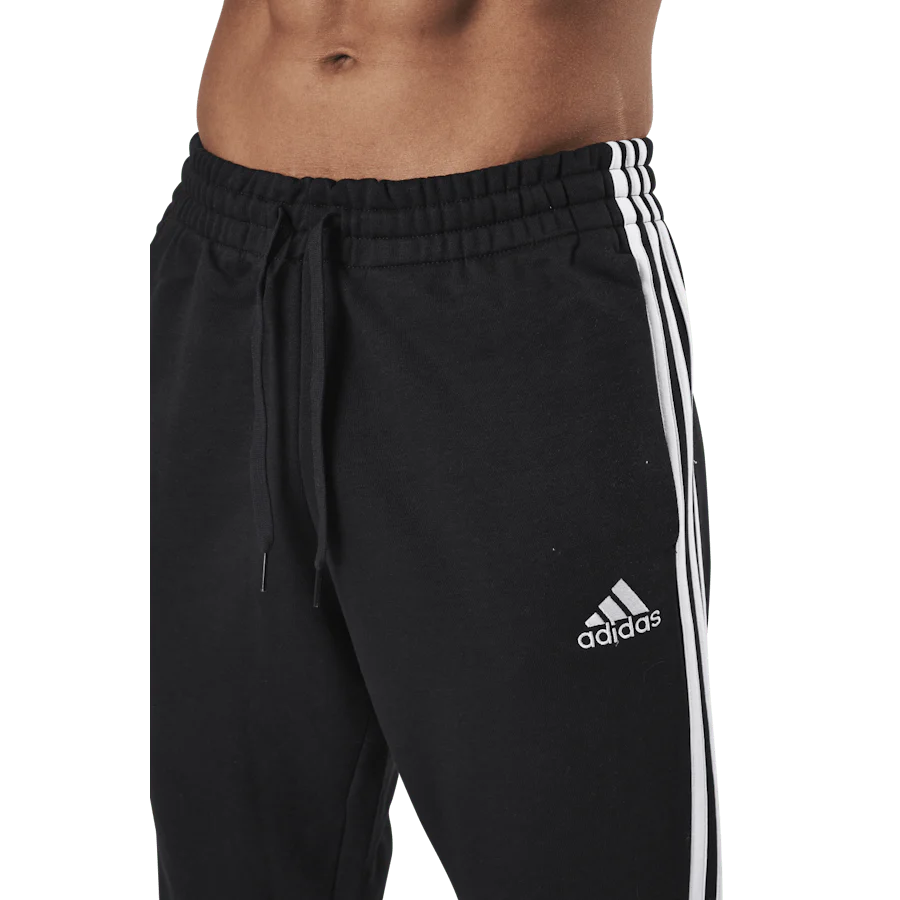 Essentials Tapered Elasticcuff 3 Stripes Pant Black / White - Image 4