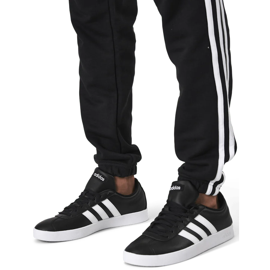 Essentials Tapered Elasticcuff 3 Stripes Pant Black / White - Image 5