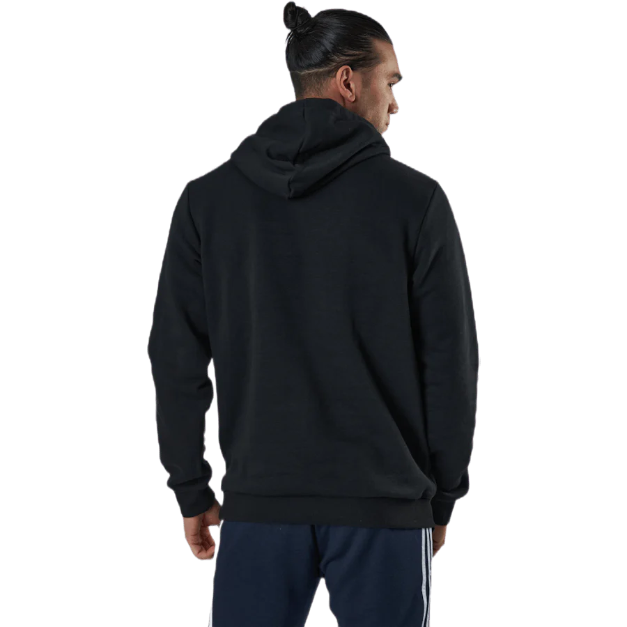 Essentials Hoodie Black / White - Image 3