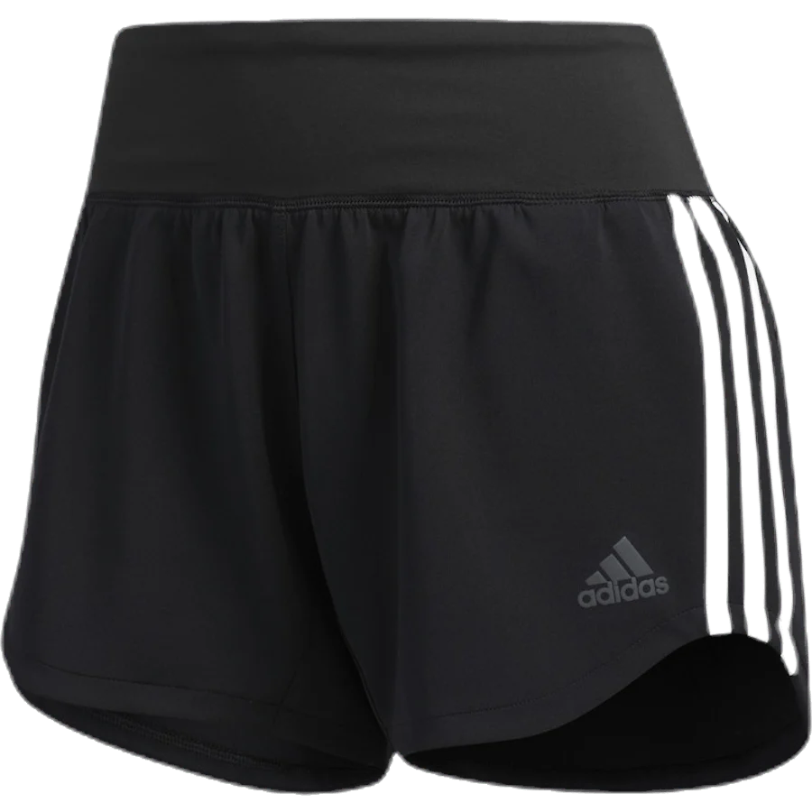 3 Stripe Woven Gym Short Black / Black - Image 4