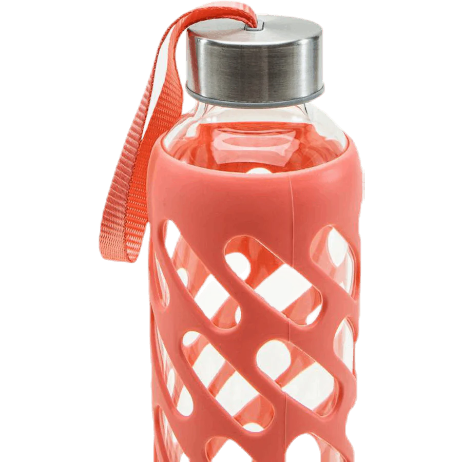 Sure Grip Glass Water Bottle Guava Pink - Image 3