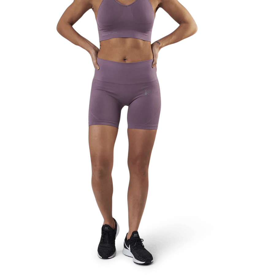 Erica Seamless Biker Shorts Purple - Image 6