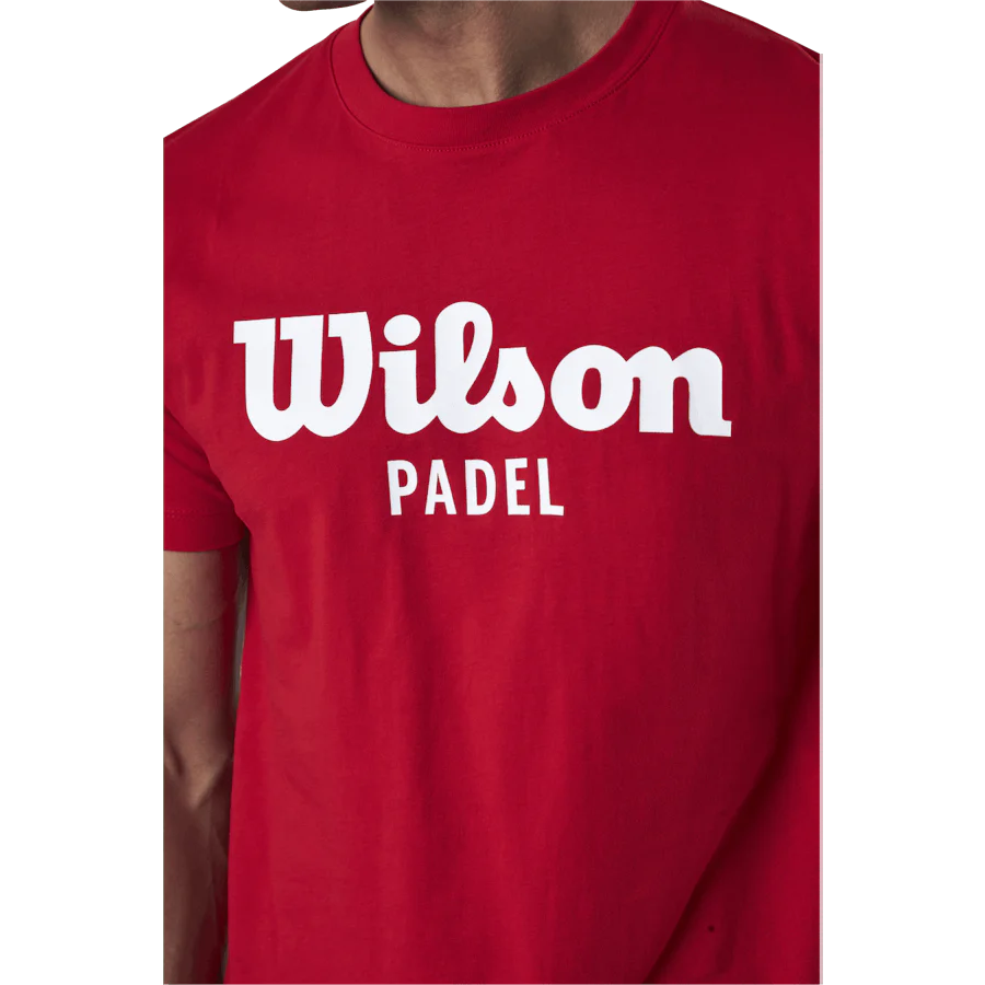 Padel Scrpt Tee Red - Image 4