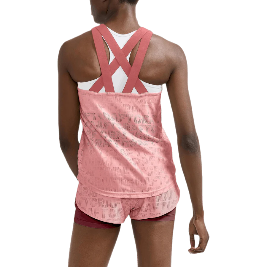 Core Charge Logo Singlet Pink - Image 2